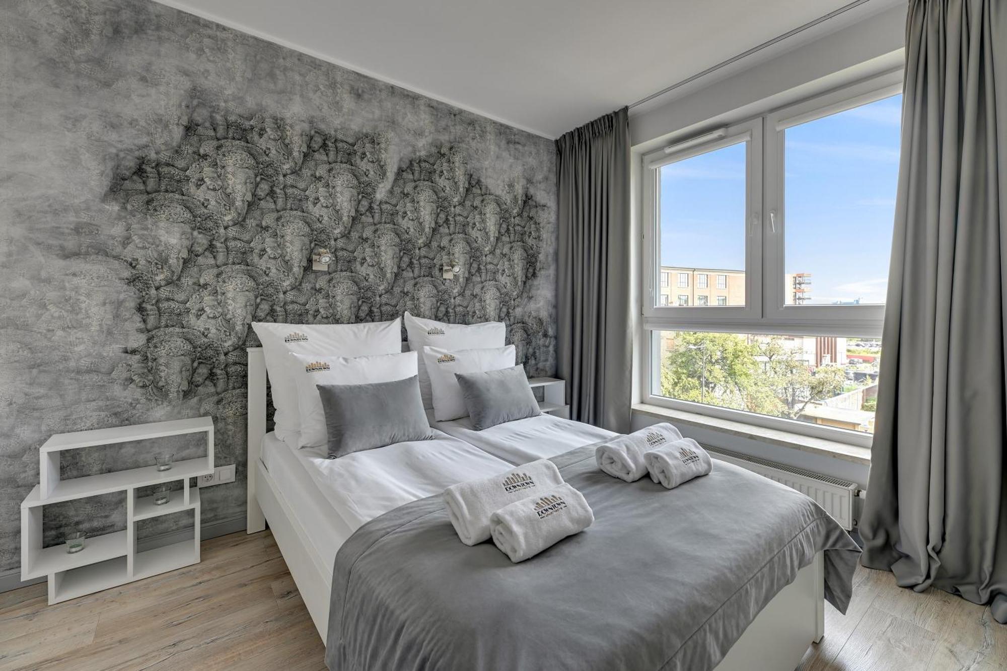 Bastion Walowa City Center & Parking By Downtown Apartments Gdańsk Kültér fotó