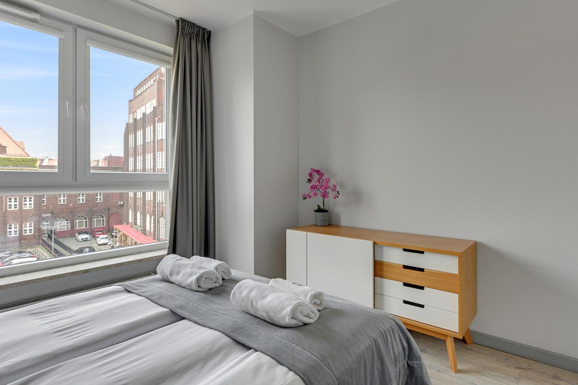 Bastion Walowa City Center & Parking By Downtown Apartments Gdańsk Kültér fotó